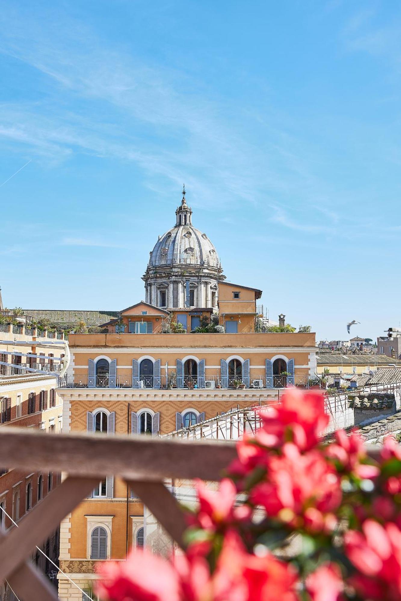 Trasteverehome - Attic Terrace Center Of Rome Baroque Exterior foto